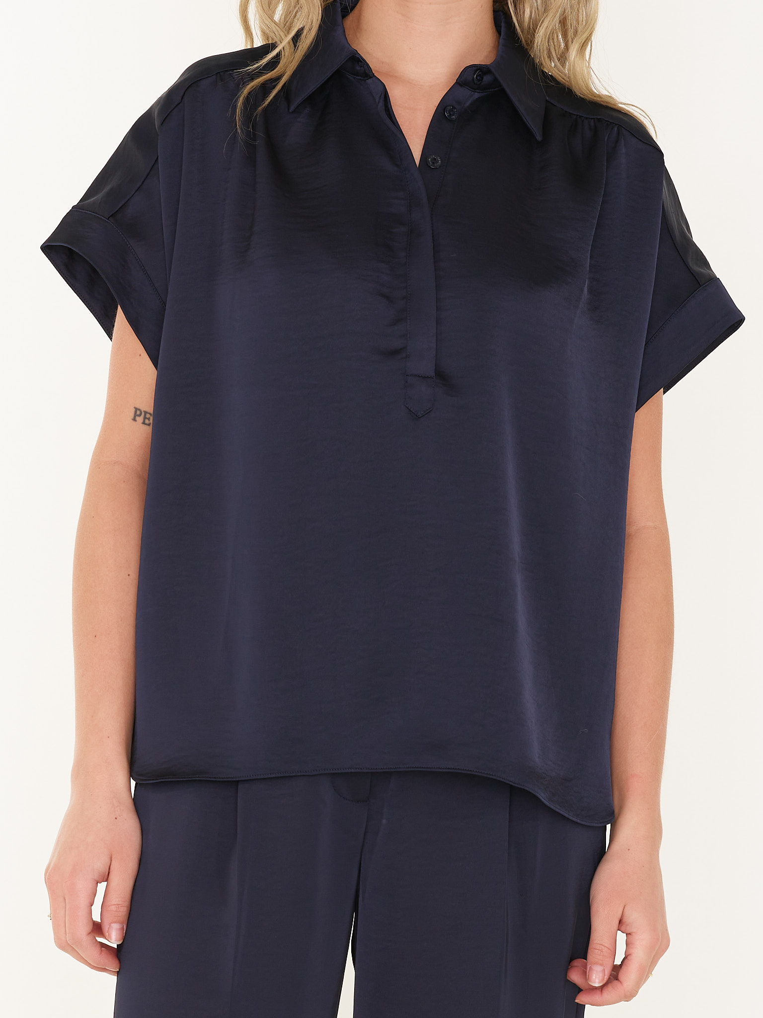 TOP ZELENA SLOUCHY FIT