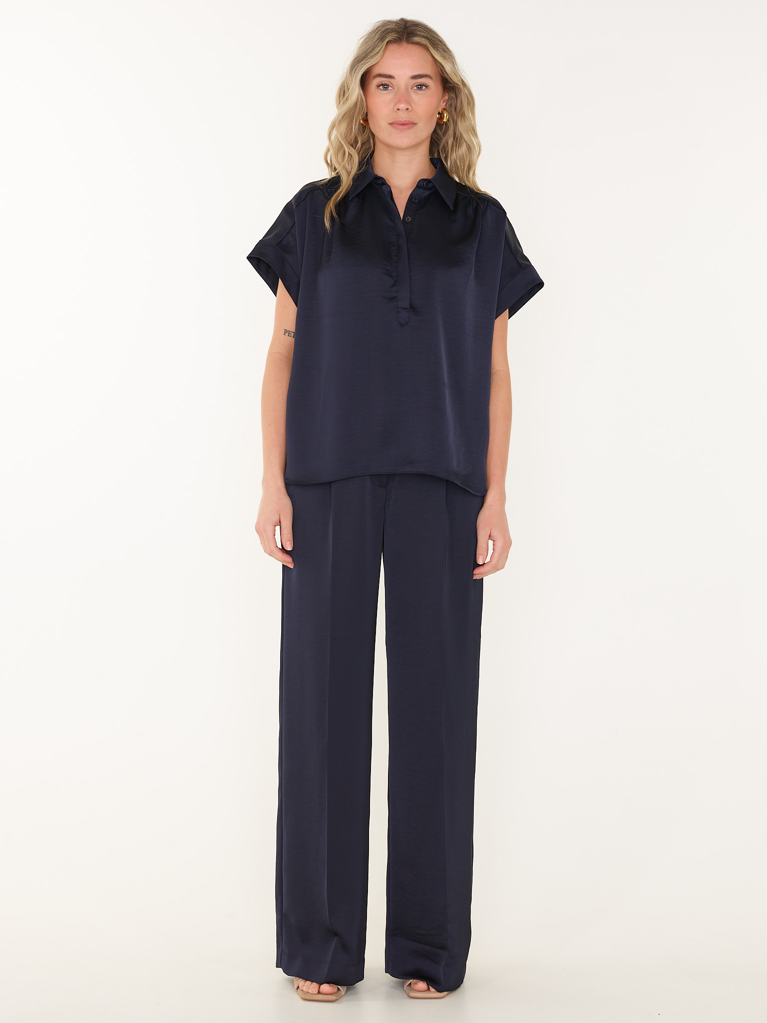 TOP ZELENA SLOUCHY FIT