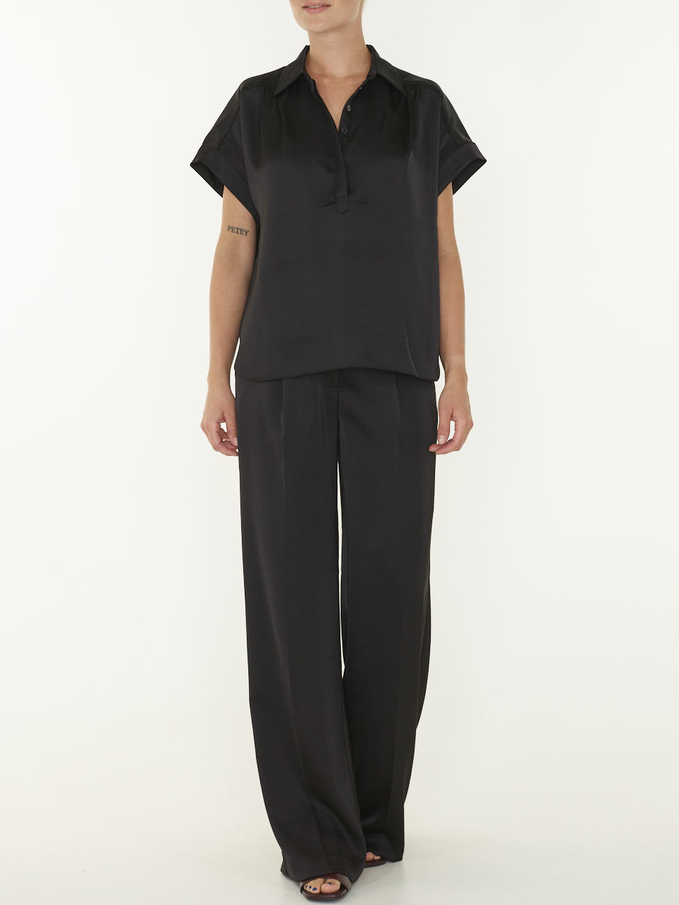 TOP ZELENA SLOUCHY FIT