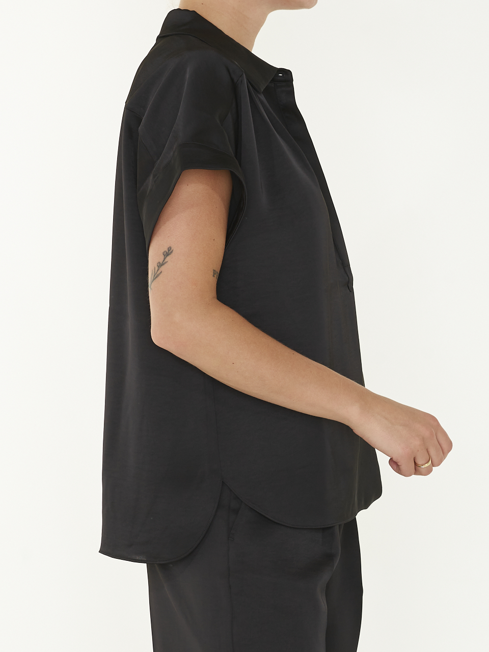 TOP ZELENA SLOUCHY FIT