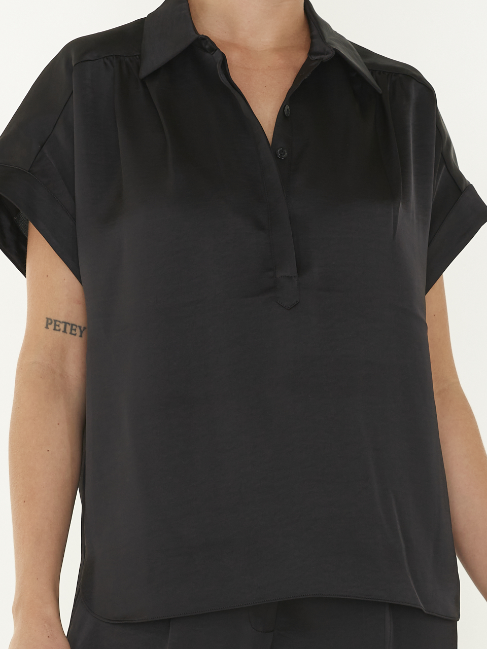 TOP ZELENA SLOUCHY FIT