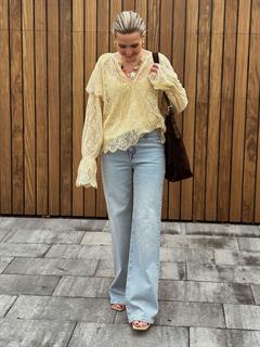 TOP ZILAN BOHO DETAILED LACE