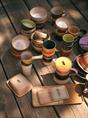 TRAY 70'S CERAMICS SMALL BREEZE