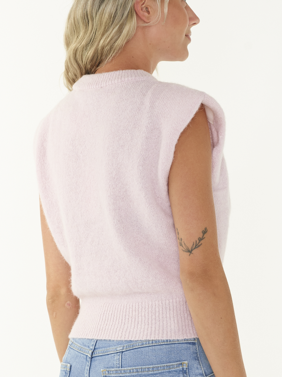 TRUI KNIT CROPPED
