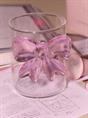 TUMBLER BOW PINK