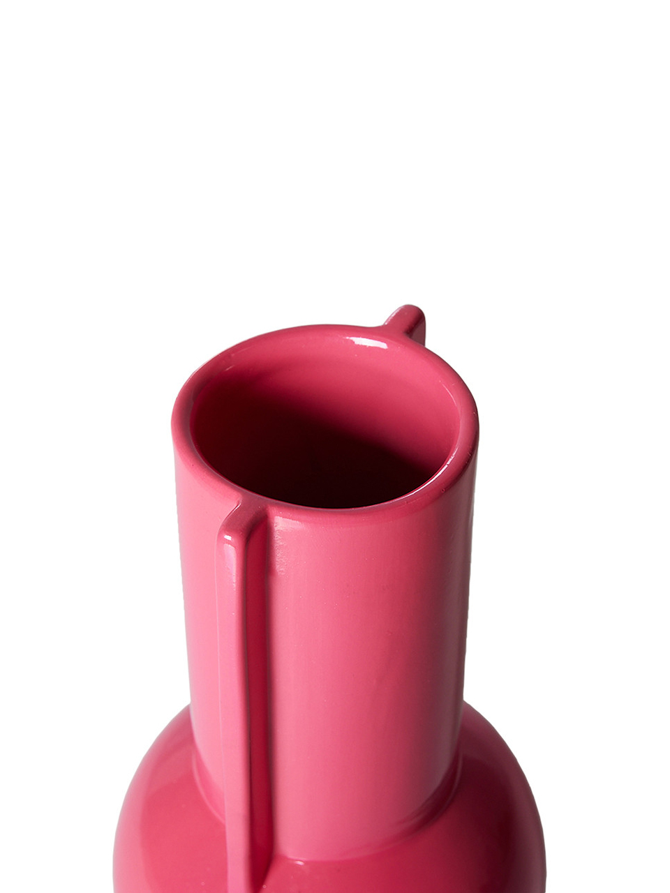 VASE CERAMIC HOT PINK