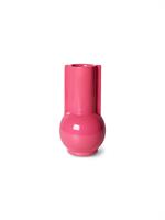 VASE CERAMIC HOT PINK