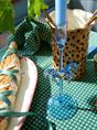 VASE LEOPARD BROWN