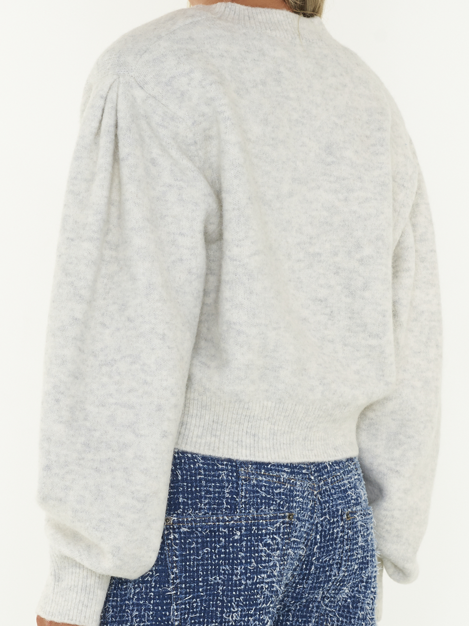 VEST KNIT PUFFSLEEVE