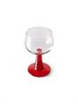 WINE GLASS SWIRL HIGH RED